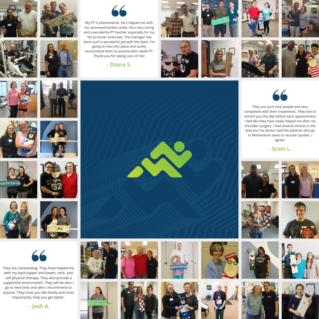 Momentum Physical Therapy Collage